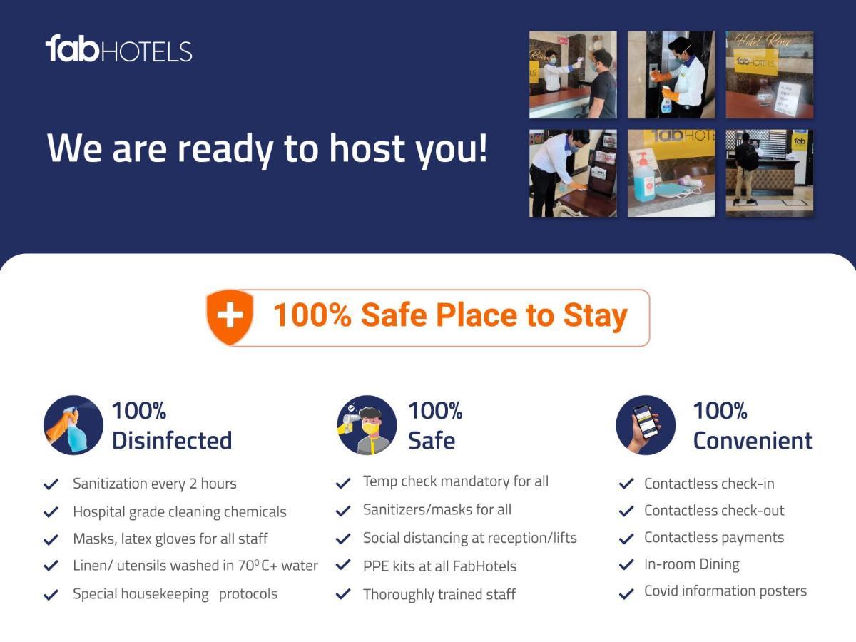 אינדורה Fabhotel Santoor Geeta Bhawan Square מראה חיצוני תמונה